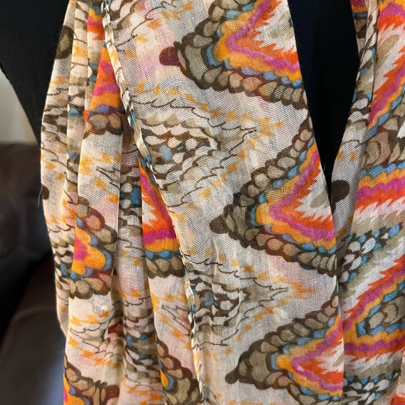 Ikat Infinity Scarf - Picture 2 of 2